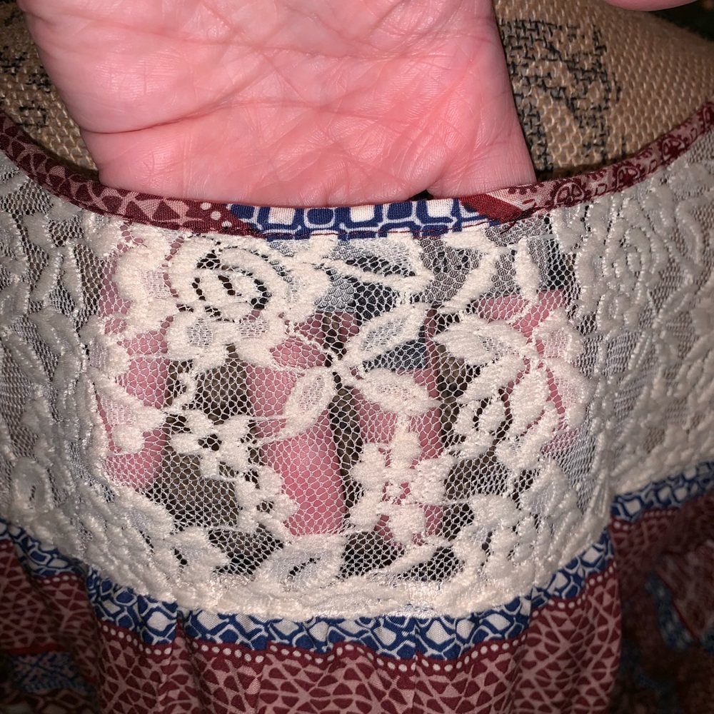 🌺 Boho Style Detailed Top - Picture 5 of 8
